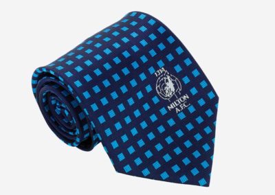 Example Of A Footbal Club Tie From A Previous Customer