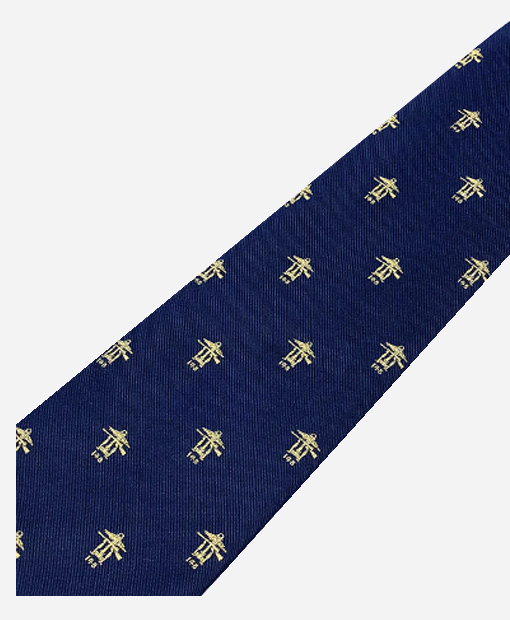 Sample of a Military Tie in a flat position