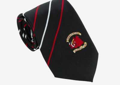 Sample Of A Rugby Club Tie From A Previous Customer